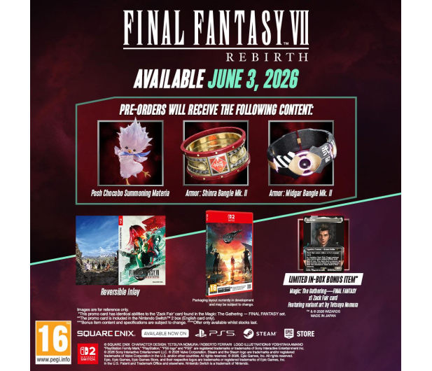 Switch Final Fantasy VII Rebirth - 1503914 - zdjęcie 2